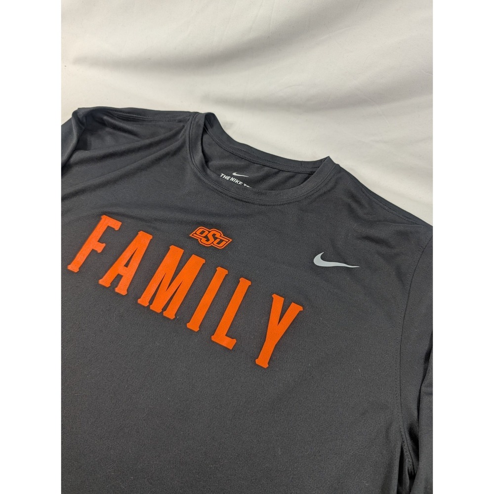Oklahoma State Cowboys Shirt Mens XXL NCAA Football Nike Dri-Fit Long Sleeve